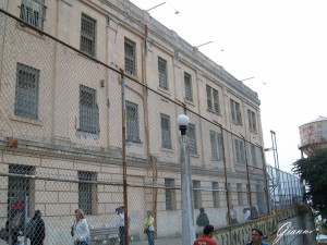 Alcatraz - La facciata di ingresso