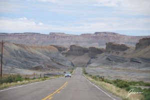 On the road verso lo Utah