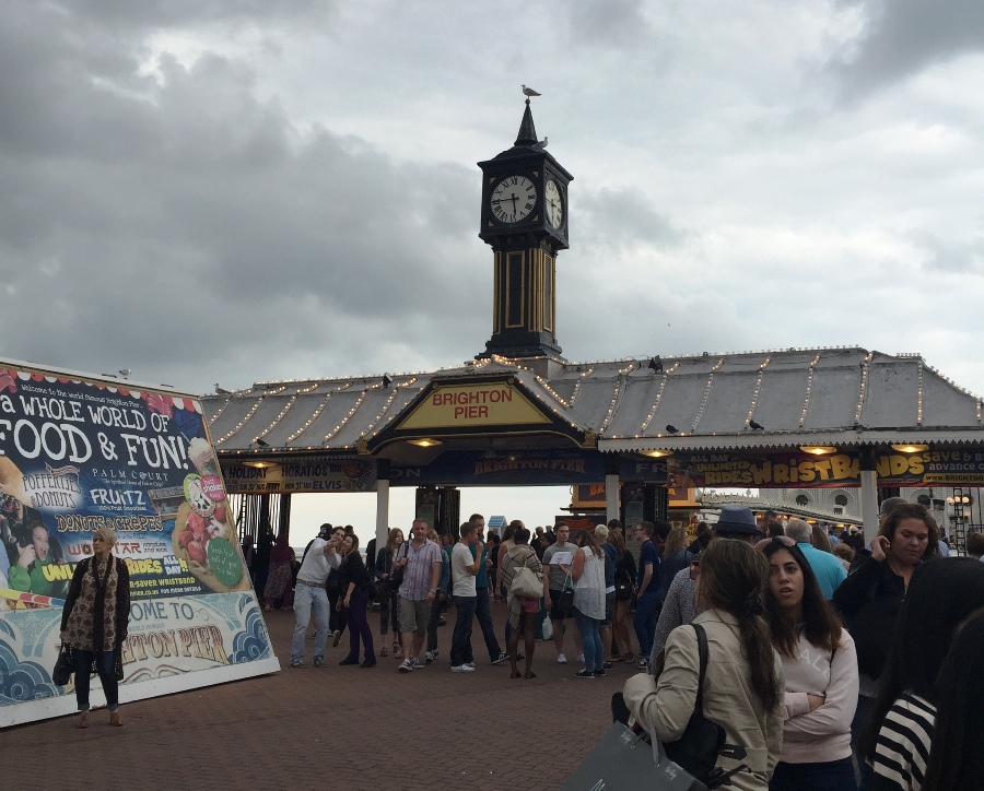 L'ingresso del Brighton Pier